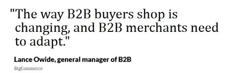 business b2b ecommerce